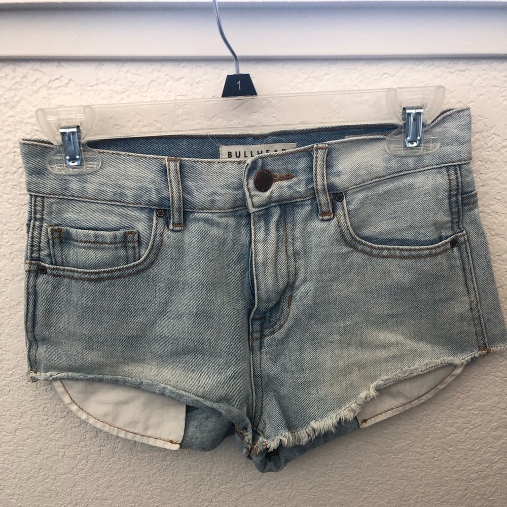 Denim shorts
